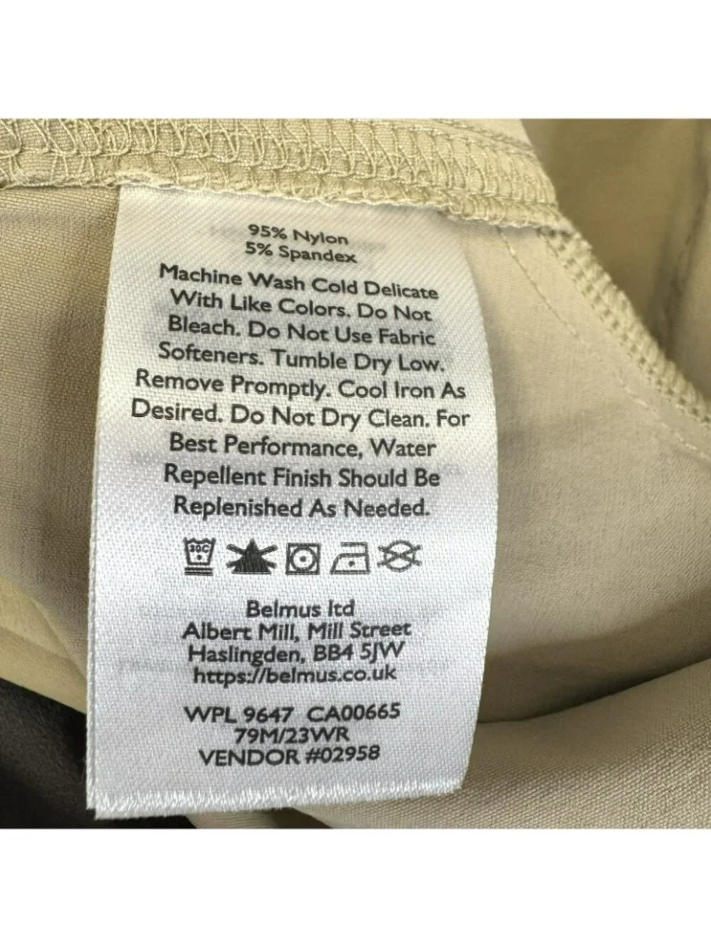 Eddie Bauer First Ascent Guide Pro Pants Mens Size 38x30 Khaki Outdoor Hiking